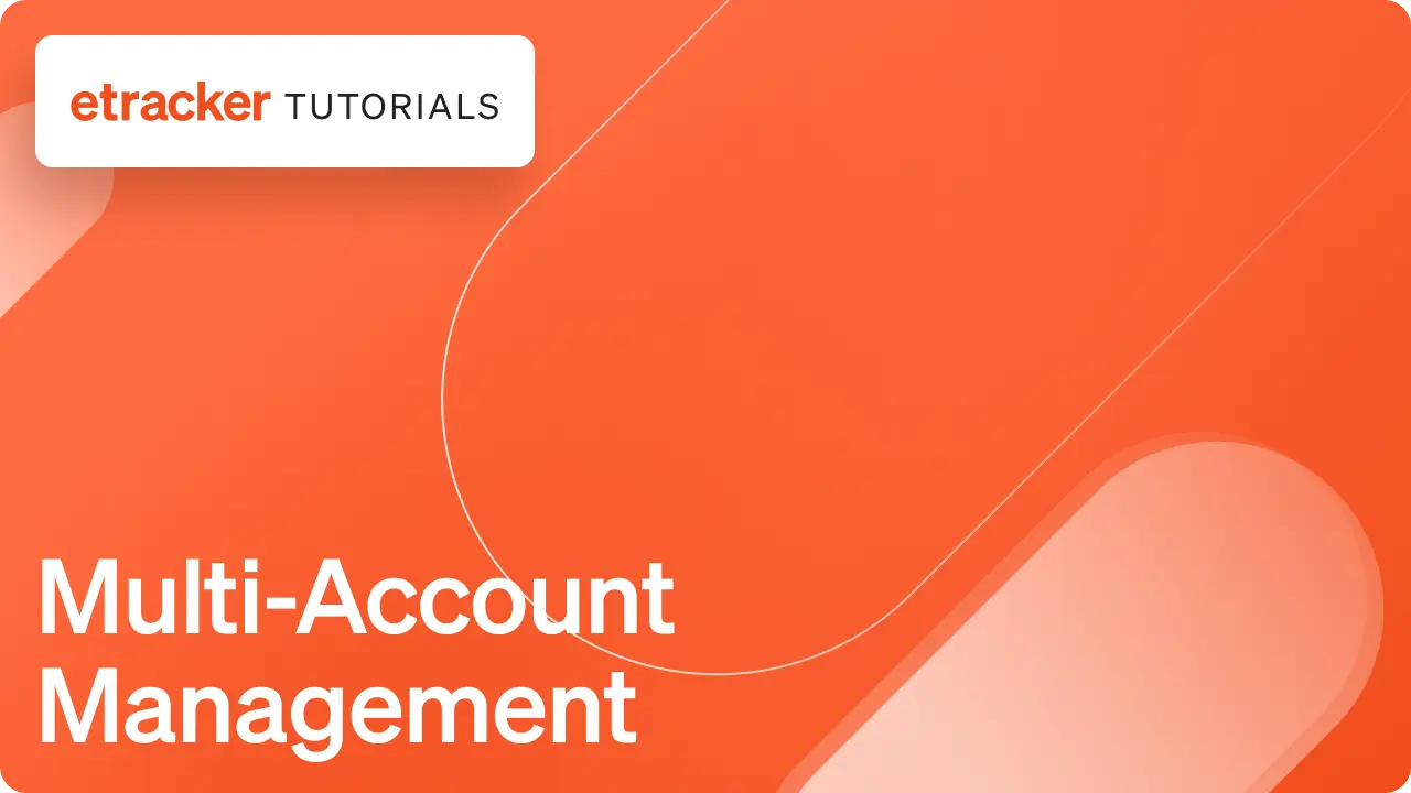 etracker Multi-Account Management - etracker