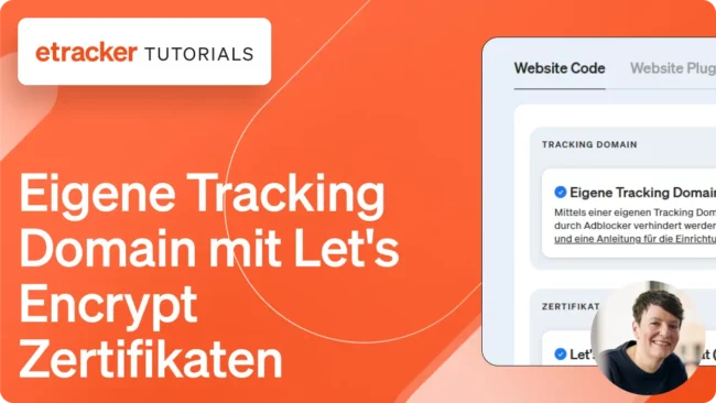 etracker Tutorial: Eigene Tracking Domain mit Let's Encrypt Zertifikaten
