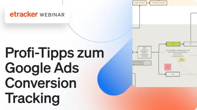 Webinar-Titelbild: Profi-Tipps zum Google Ads Conversion Tracking