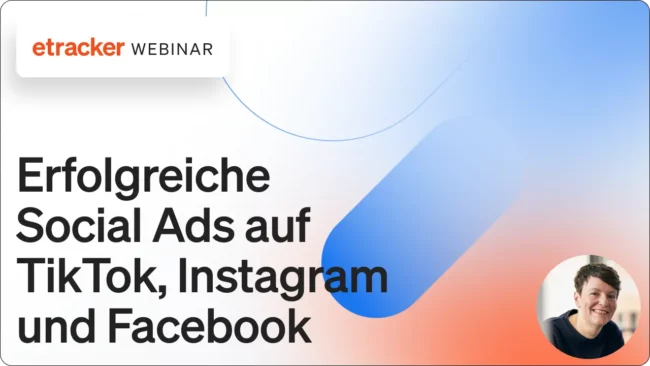 Video Thumbnail Webinar Erfolgreiche Social Ads auf TikTok, Instagram und Facebook