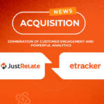 Cover picture etracker has become part of the JustRelate Group