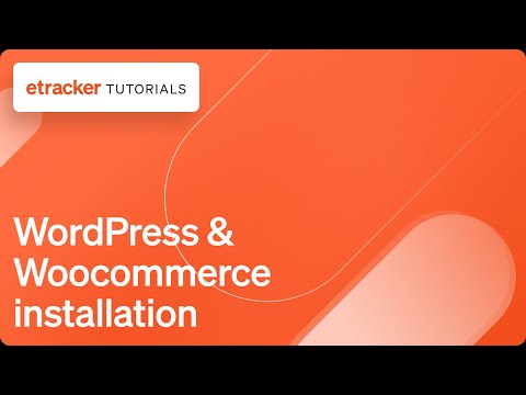etracker WordPress &amp; Woocommerce installation