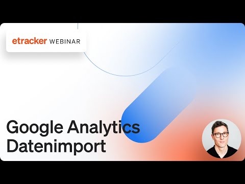 Google Analytics Datenimport